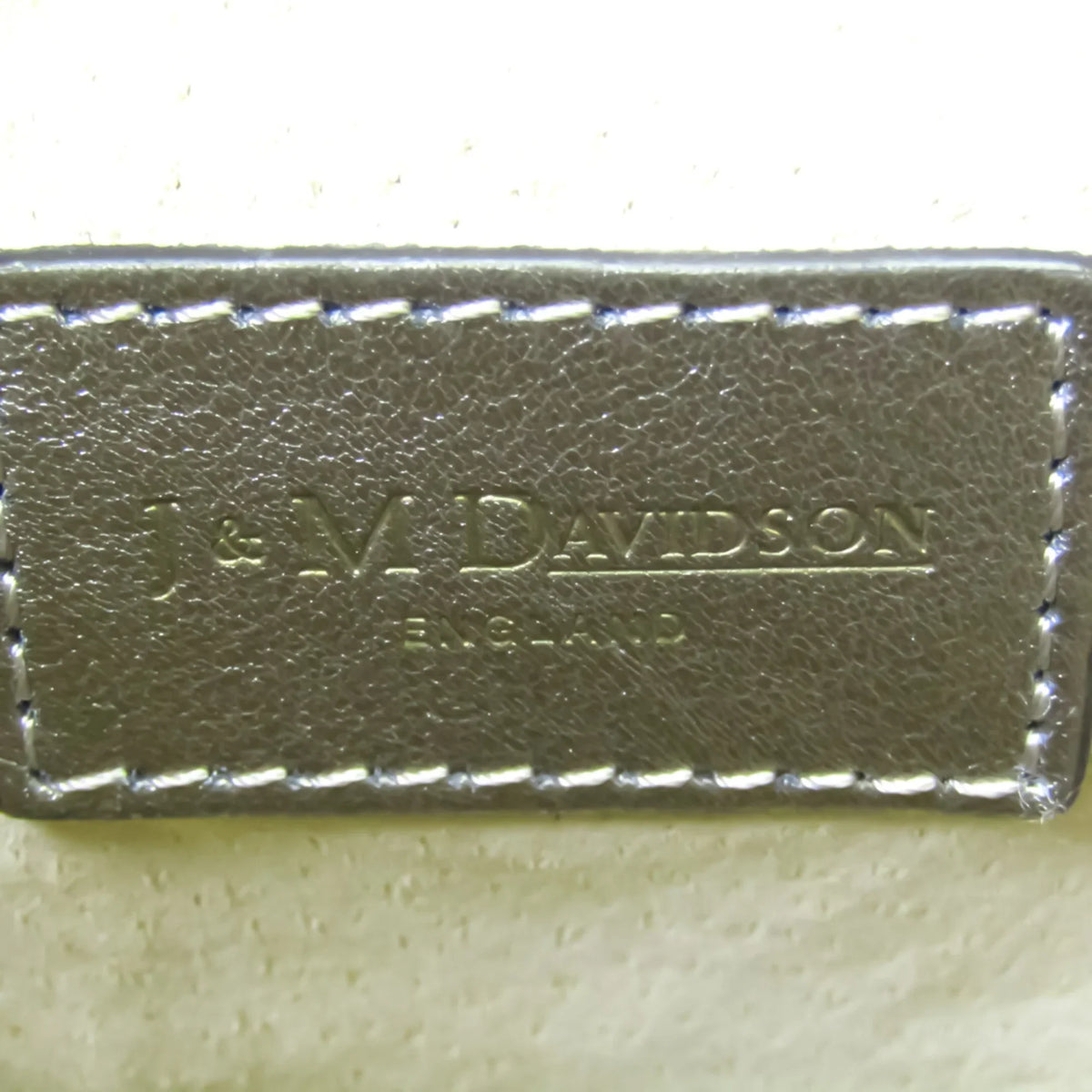 Pre-Owned J&M Davidson Carnival S Women's Leather Handbag,Shoulder Bag Gold (Good)