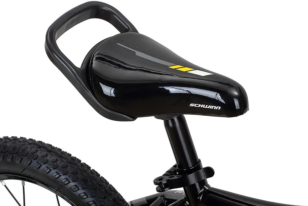Schwinn Koen Boys Bike for Toddlers and Kids, 14 inch Wheels for Ages 2 Years and Up, Black, Training Wheels, Adjustable Seat