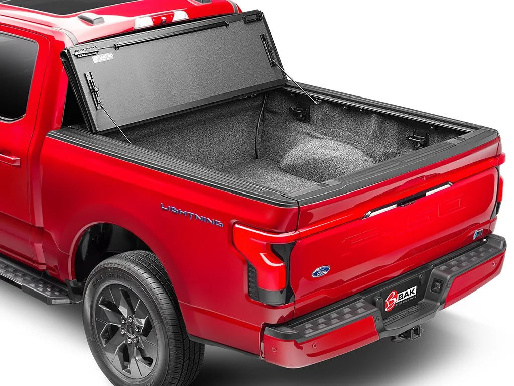 BAK by RealTruck BAKFlip MX4 Hard Folding Truck Bed Tonneau Protection | 448332 | Compatible with 2019 - 2023 Ford Ranger 5' 1" Bed (61")
