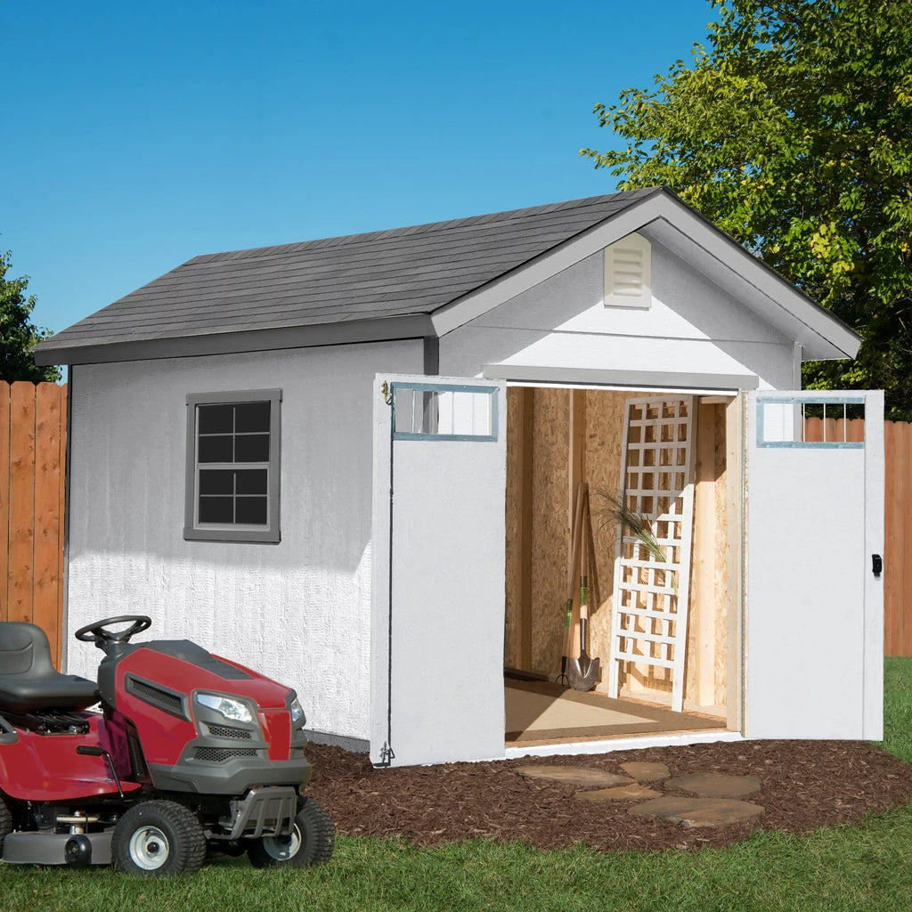 Handy Home Products Timber 10 ft. x 12 ft. Timber Storage Shed (with Floor)
