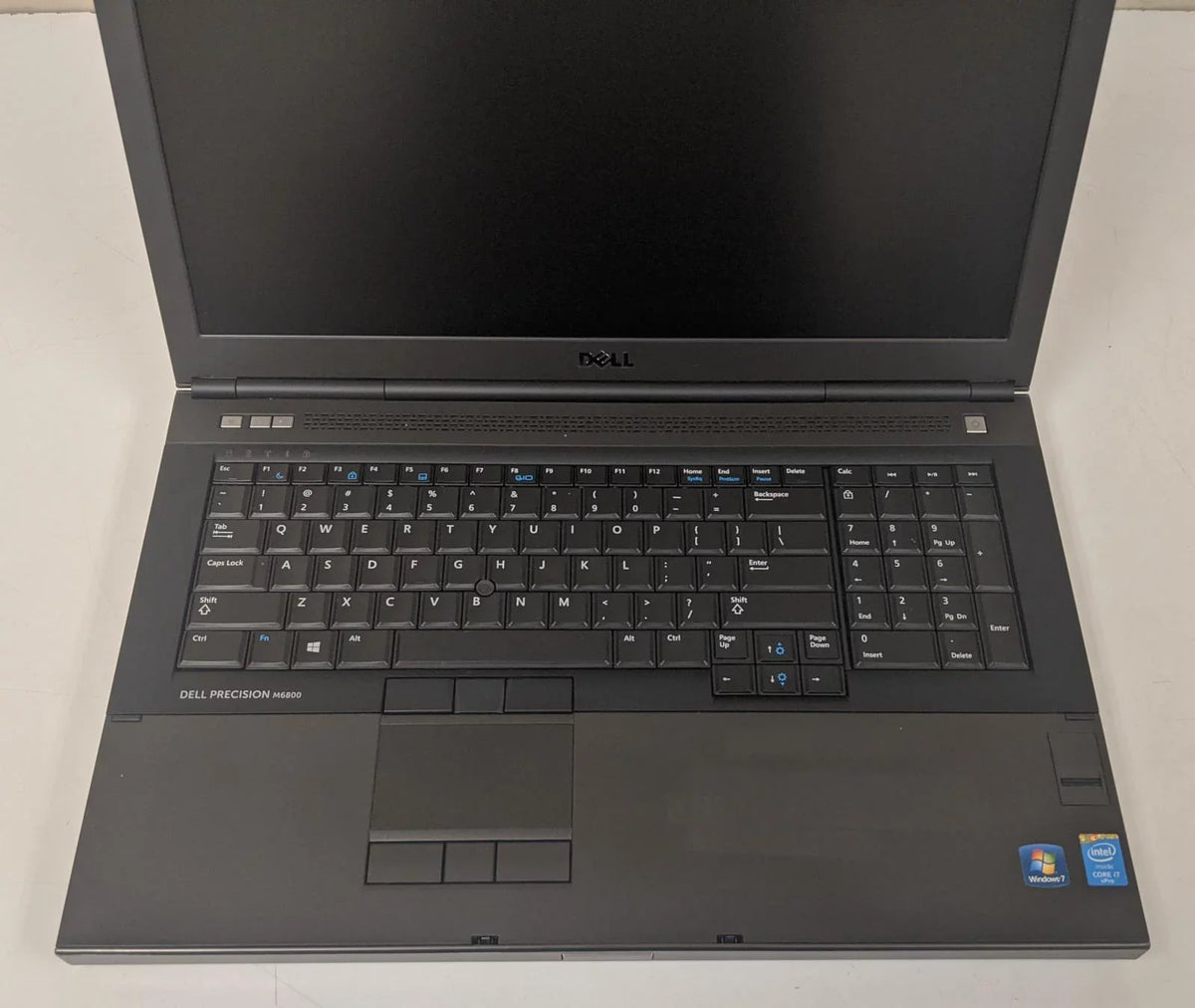 Used Dell M6800 Gaming Laptop Core i7 2.7GHz Quad Core 16GB Memory 256GB Robust State Hard Drive Nvidia Graphics Windows 10 Home