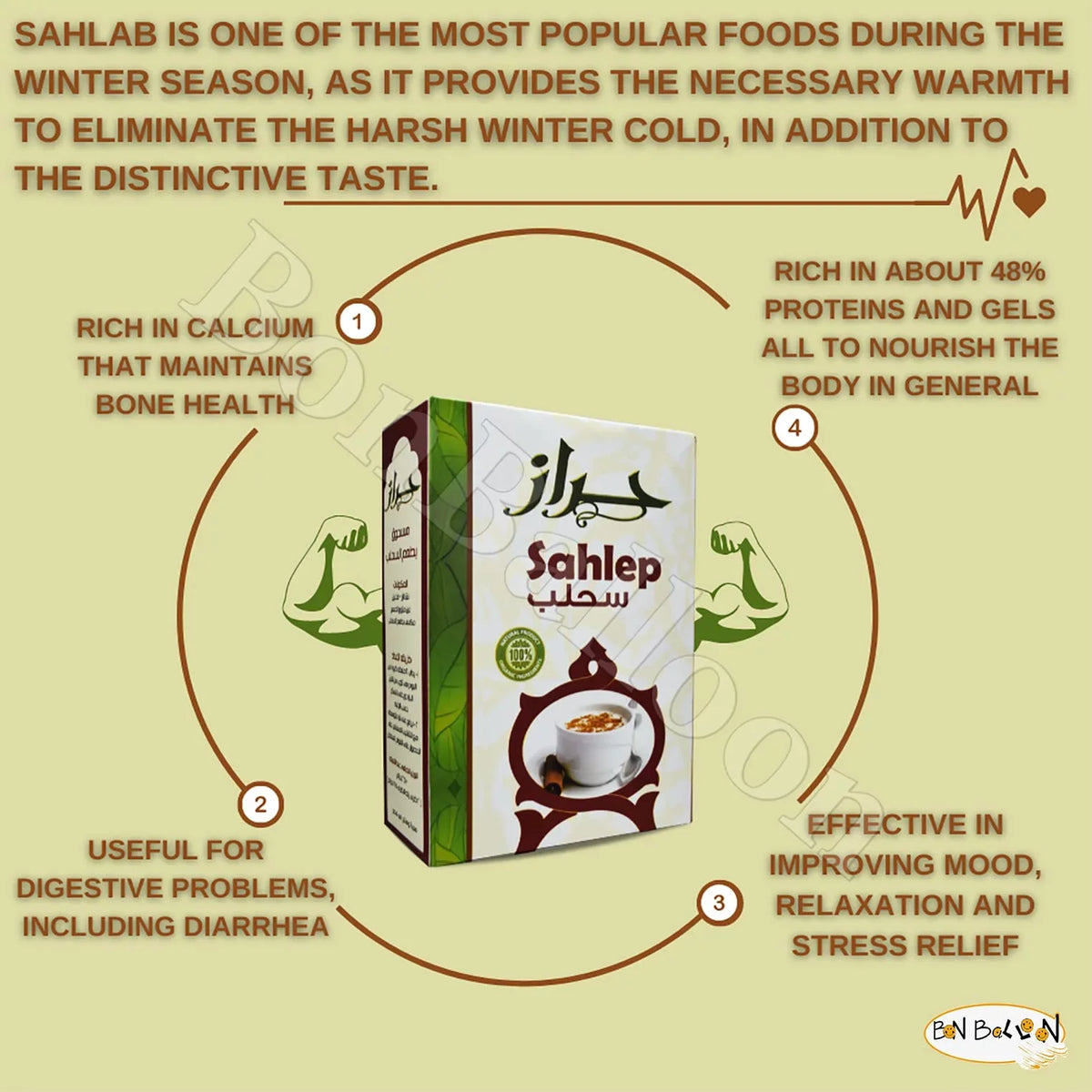 Exquisite Egyptian Tea Drink: A Delightful After-Meal Dessert - No Sugar, No Preservatives - 1 Pack = 8.82 Oz 250 Gm - Perfect for Everyone - Non-GMO, Kosher, Halal Certified