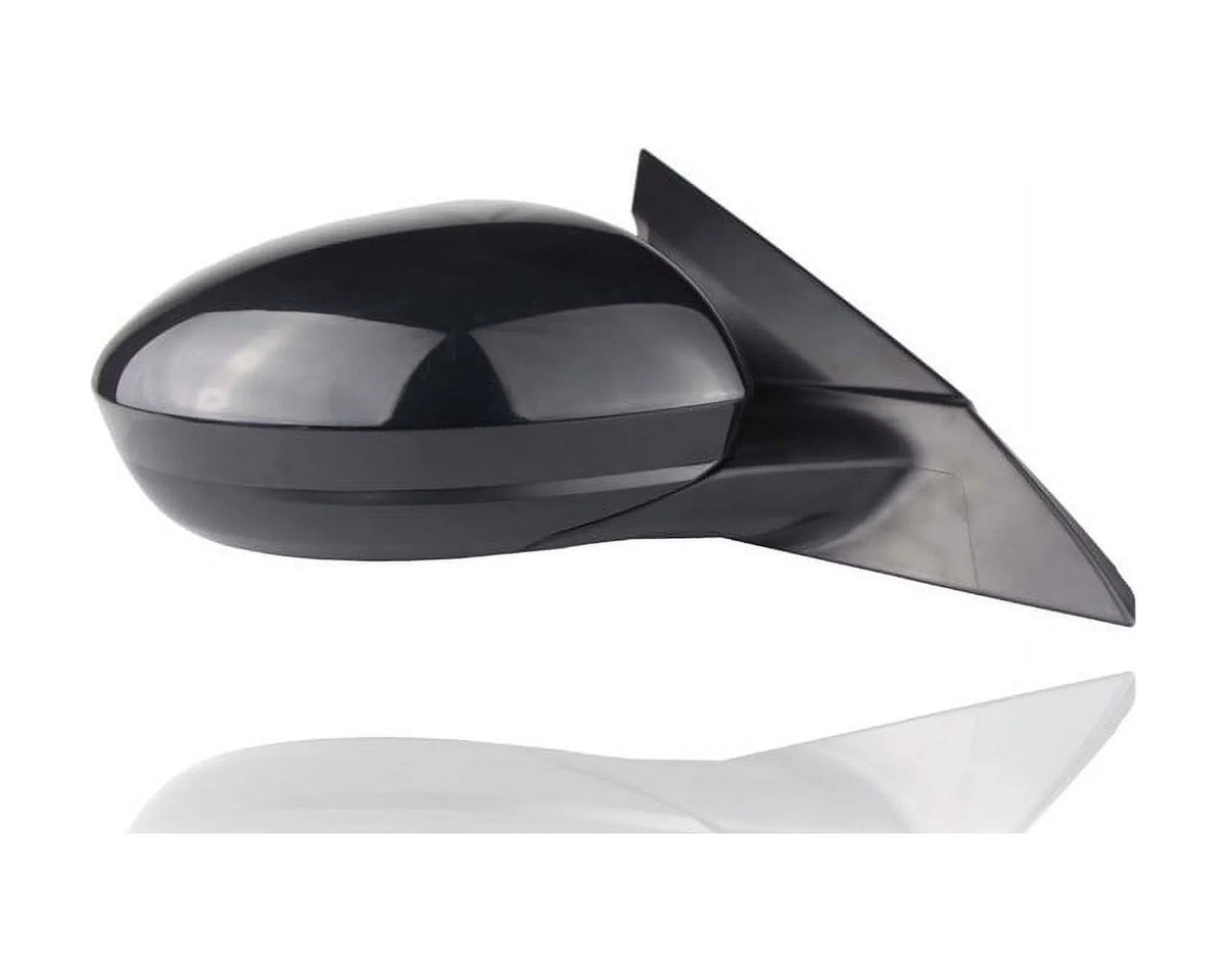 Door Mirror - Compatible/Replacement for '19-21 Nissan Altima S/SV/SR - Powered, Non-Heated, Without Signal & Camera, Black - Pair, Left Driver + Right Passenger Set - 963016CA0A, 963026CA0A