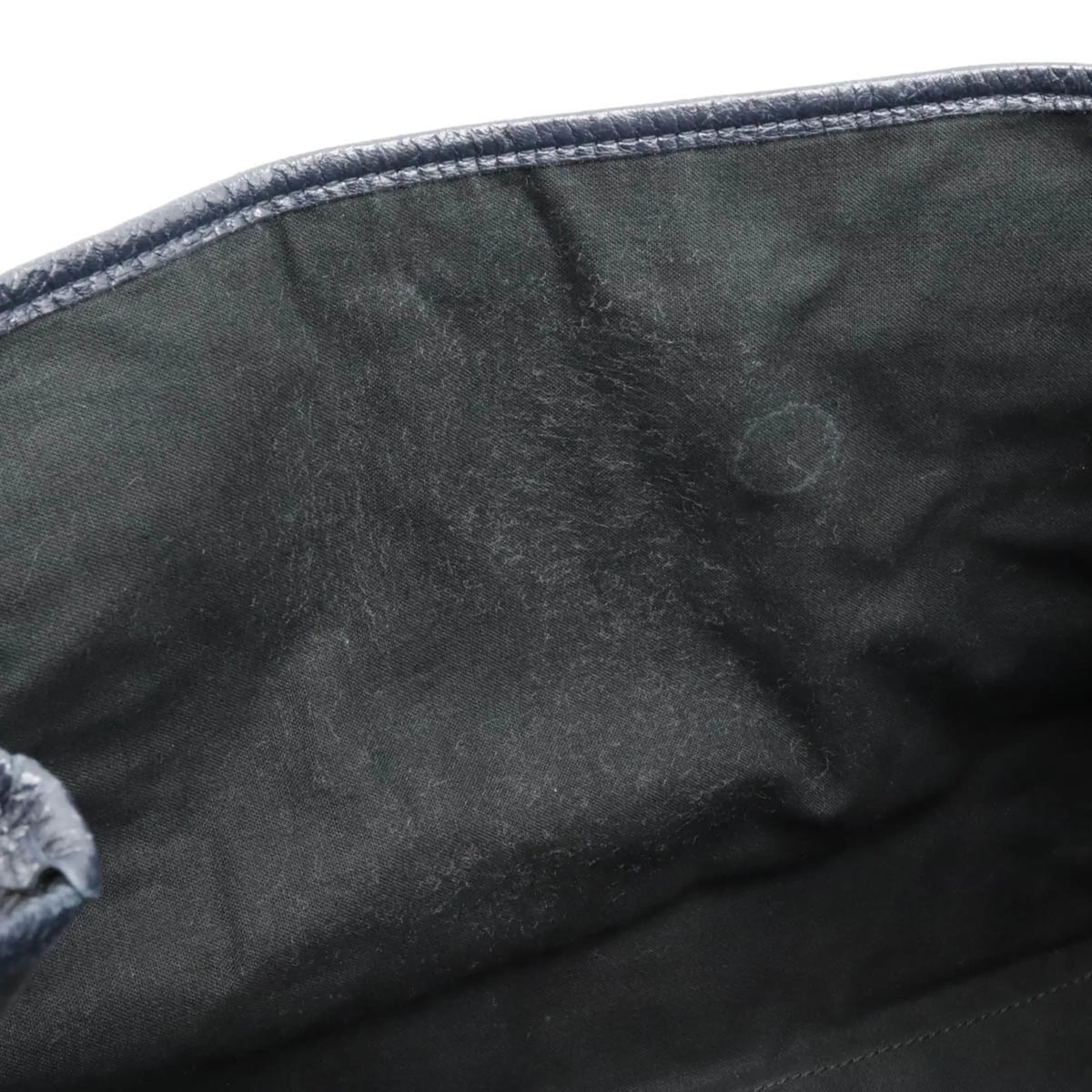 Pre-Owned Balenciaga 339933 Women's Leather Handbag,Tote Bag Navy (Good)