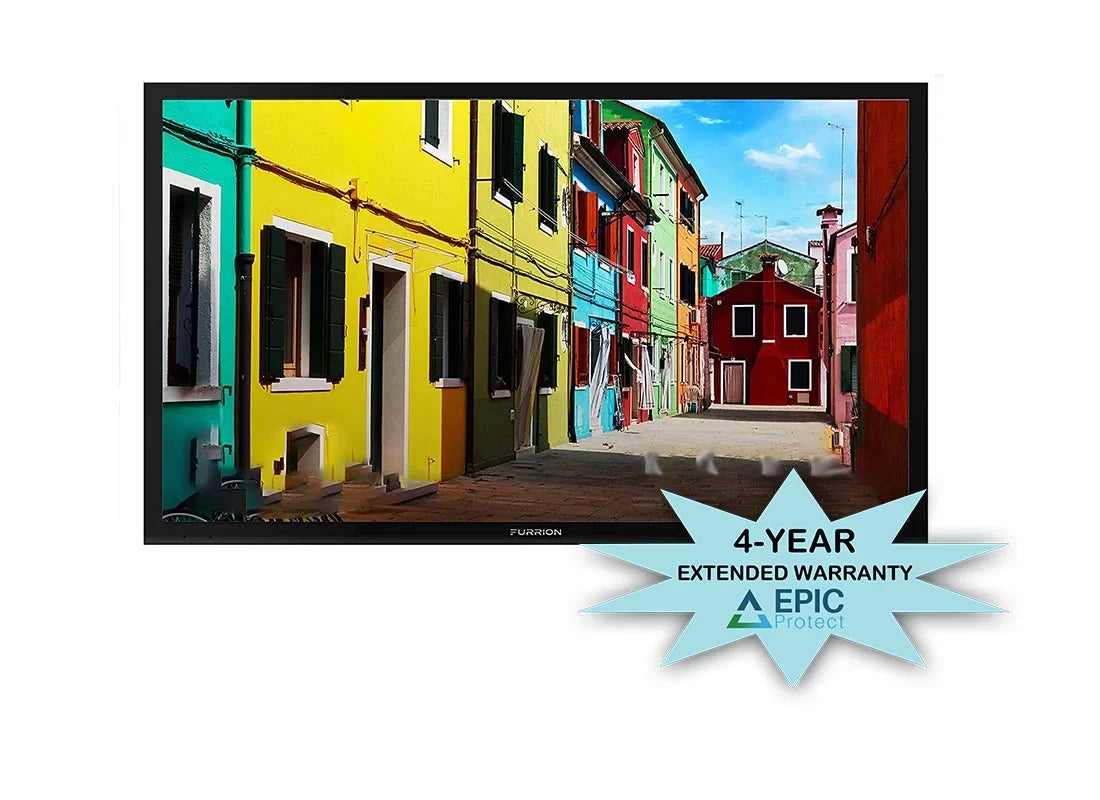 Furrion FDUP55CBS 55" Partial Sun Series Outdoor Weatherproof 4K UHD TV with an Additional 4 Year Enclosure by Epic Protect (2021)