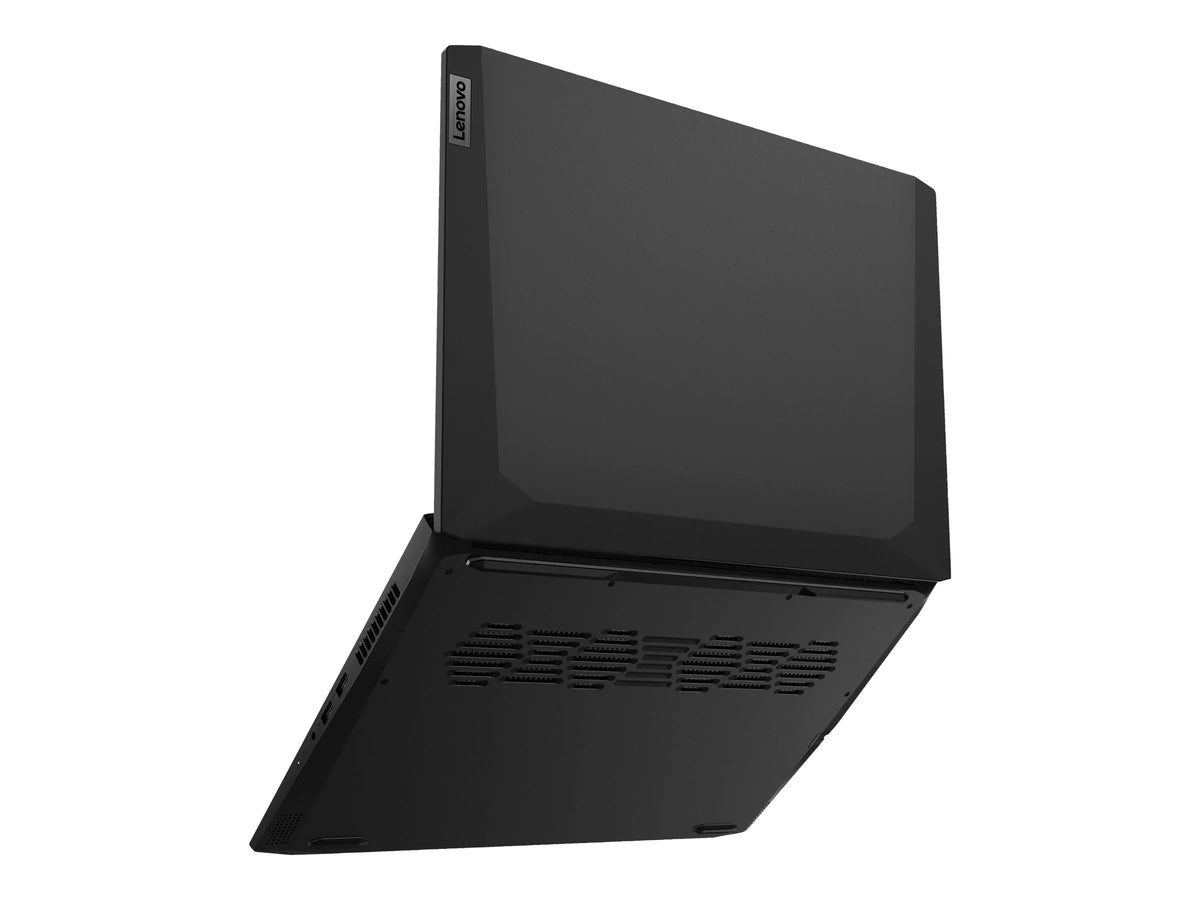 Lenovo IdeaPad Gaming 3 15ACH6 82K2 - 180-degree hinge Arrangement - AMD Ryzen 5 - 5600H / up to 4.2 GHz - Win 11 Home - GF GTX 1650 - 8 GB RAM - 512 GB SSD NVMe - 15.6" IPS 1920 x 1080 (Full HD) @ 120 Hz - 802.11a/b/g/n/ac/ax - shadow black - kbd: US
