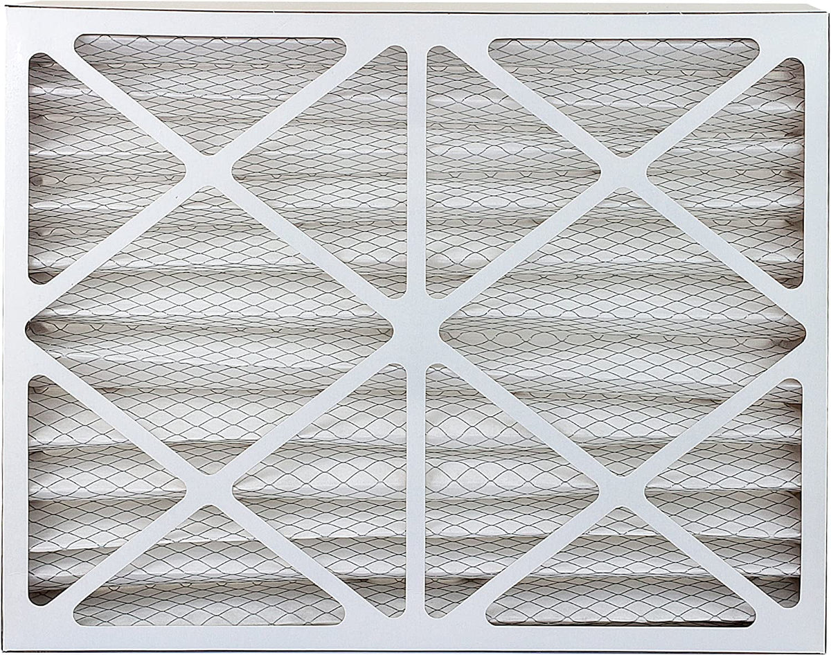 Filterbuy 20x23x4 MERV 8 Pleated HVAC AC Furnace Air Filters (2-Pack)