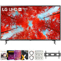 LG 50UQ9000PUD 50 Inch HDR 4K UHD LED TV (2022) Bundle with Complete Mounting and Premiere Movies Streaming Kit