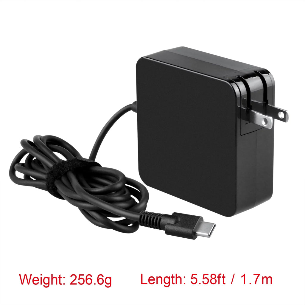 PKPOWER 90W AC Adapter Cord Cable Charger for Dell XPS 13 7390 2in1 laptop Power Supply