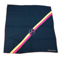 Pre-Owned LOUIS VUITTON Louis Vuitton Scarf Muffler Carre Myepi M73915 100% Silk Navy aq4339 (Good)